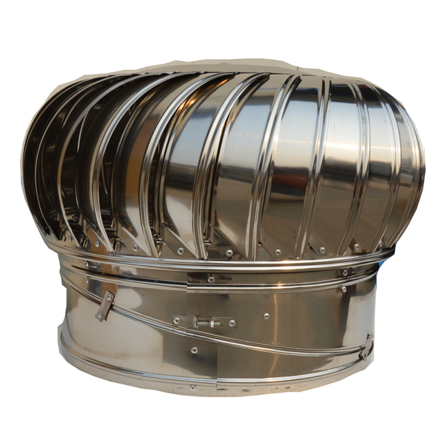 Ventilador extractor axial de techo de acero inoxidable de 600 mm